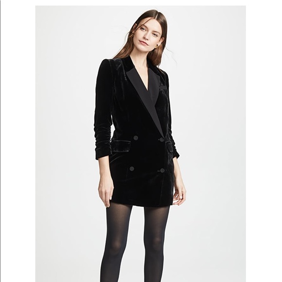 Joie Albertyne Velvet Dress - Picture 2 of 5